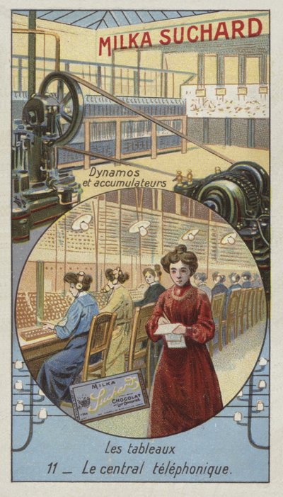 Telephone exchange by European School
